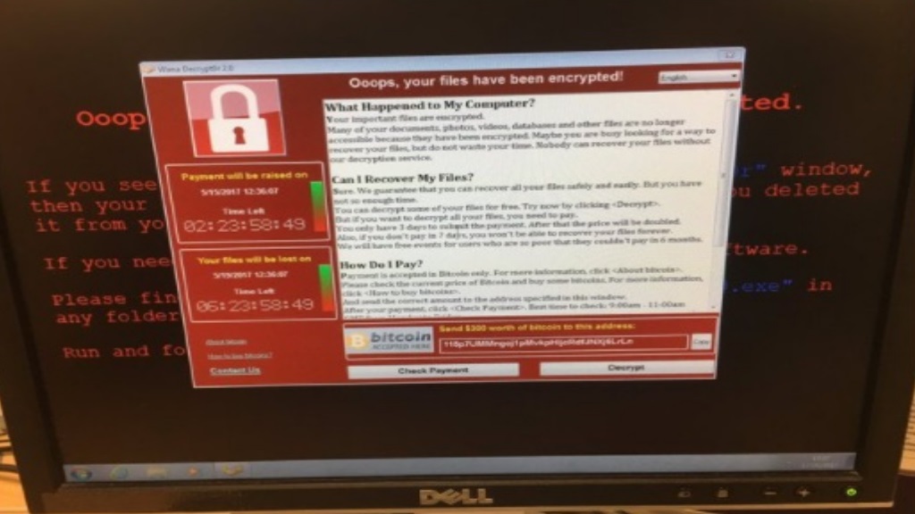 virus ransomeware wannacry bali